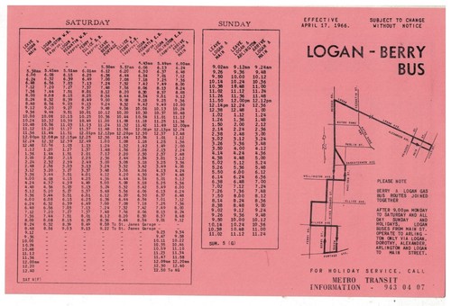1966 winnipeg canada - 1966, bus