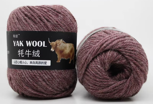 Yak wool yarn knitting crochet - yak,