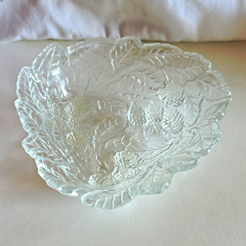 Clear pressed glass logan - clear,