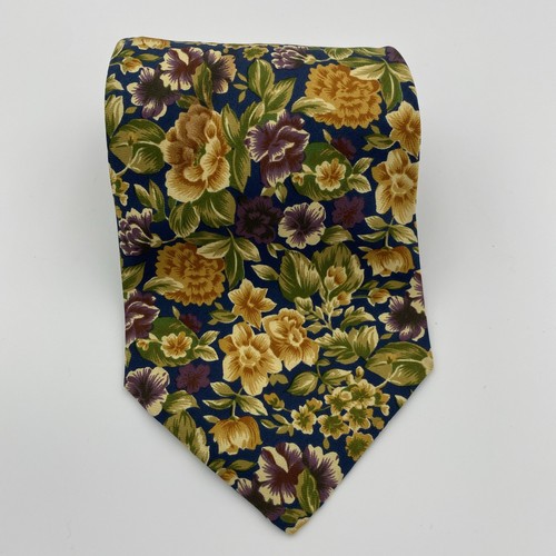 Berry logan floral silk tie - berry,