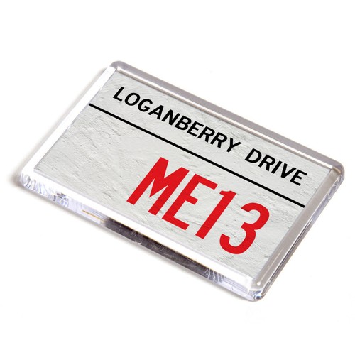 Fridge magnet loganberry - -,